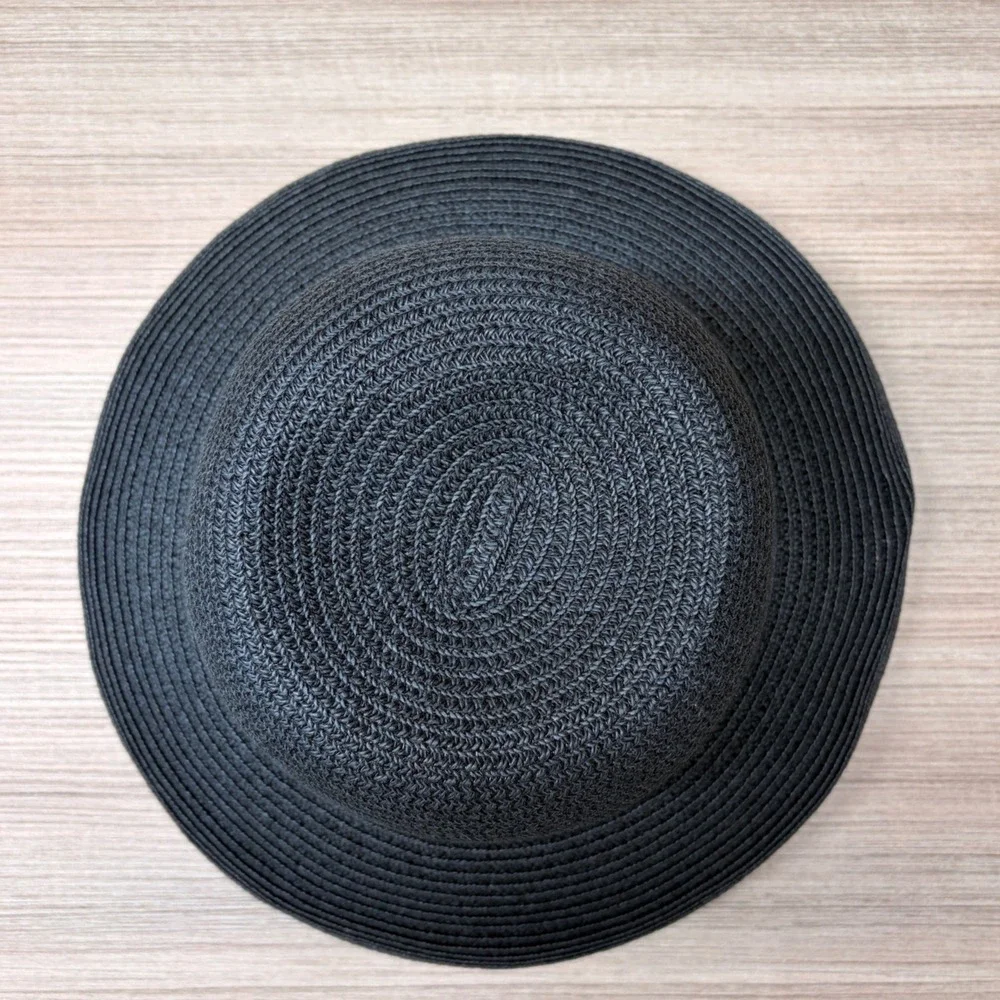 Betmar Roll-Up Black Floppy Sun Hat 4 Inch Brim Old Money Resortwear Packable